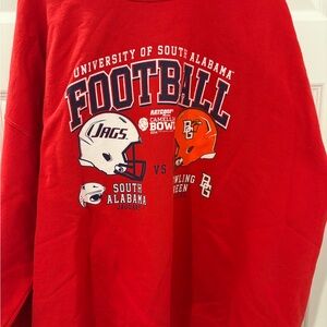 South Alabama Football Camellia Bowl Sweatshirt size XXL